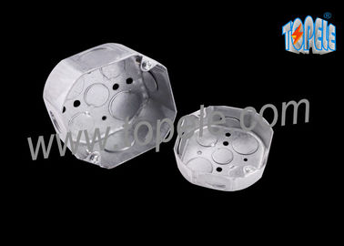 1 - 1 / 2 &quot; Derinlik 4'Galvanize Çelik Elektrik Kutusu Kapakları Kapaklarla