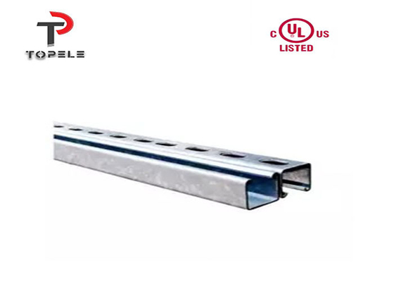 Galvanizli Derin Unistrut Kanal Çukurlu Strut 41X 41MM