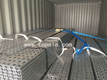 Sıcak Dip Galvanizli Çelik Çukurlu Unistrut Kanalı 41X41MM