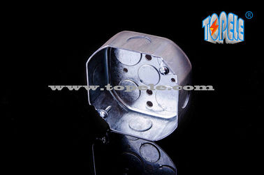 1-7/8&quot; derin 4 ′′ Sekizgen çelik galvanizli boru kutuları, çizim yapısı, 5 1/2 &quot; ve 4 3/4 &quot; KOS ile